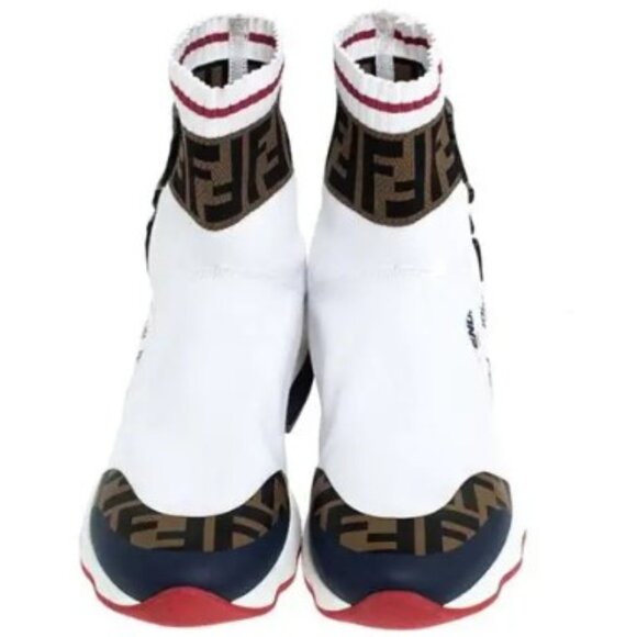 Fendi - X Fila Sock Sneakers - Size 43 - Picture 1 of 4